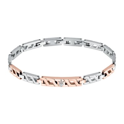 бижутерия,maserati,iconic,18.5,3,cm,bracelet,rose,gold,pink,(silver)