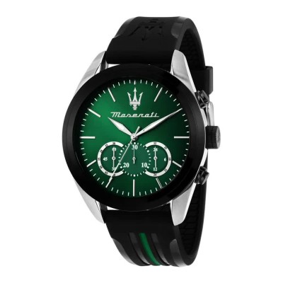 часовник,часовници,maserati,traguardo,45,mm,watch,black,(green)