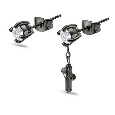 бижутерия,police,peage0036502,earrings,silver