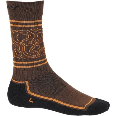 чорапи,мъжки,чорапи,viking,boosocks,long,socks,brown,orange,(brown)