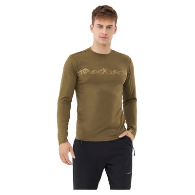 блуза,мъжки,пуловери,viking,escalante,sweatshirt,olive,(brown)