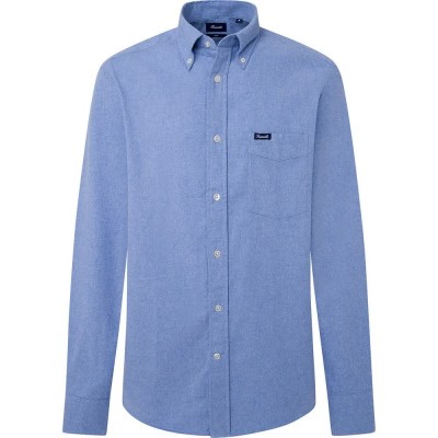 риза,с,дълъг,ръкав,мъжки,ризи,façonnable,fm301863,long,sleeve,shirt,horizon,blue,(blue)