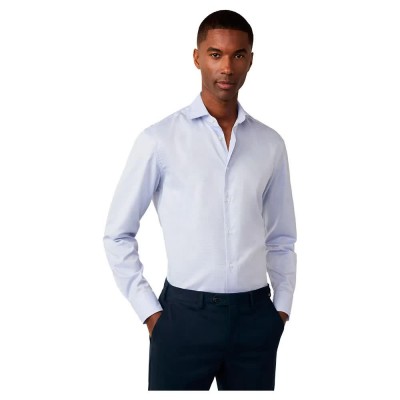 риза,с,дълъг,ръкав,мъжки,ризи,façonnable,fm301898,long,sleeve,shirt,blue
