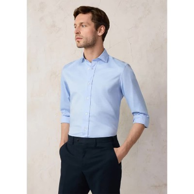 риза,с,дълъг,ръкав,мъжки,ризи,façonnable,fm301907,long,sleeve,shirt,blue