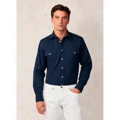 риза,с,дълъг,ръкав,мъжки,ризи,façonnable,fm301918,long,sleeve,shirt,blue,(marine,blue)