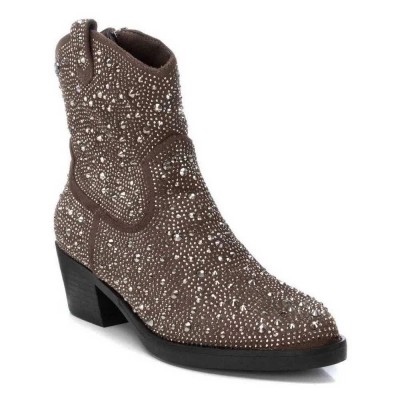 дамски,боти,мъжки,боти,xti,143116,booties,brown,(taupe)