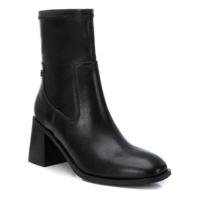 дамски,боти,мъжки,боти,xti,143421,booties,black,(black)