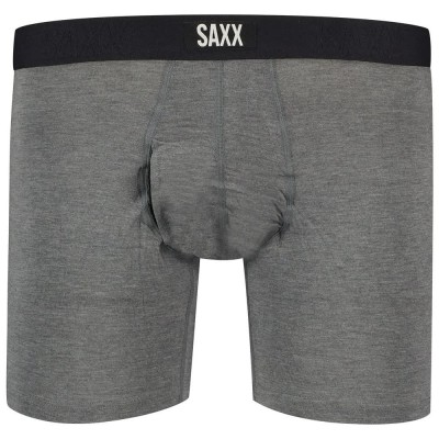 боксерки,мъжко,бельо,saxx,underwear,vibe,xtra,brief,fly,boxers,dark,grey,heather,(grey)