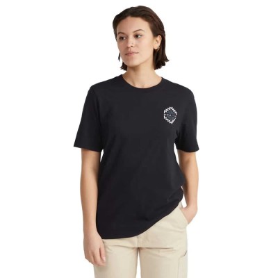 тениска,дамски,тениски,o´neill,chest,graphic,short,sleeve,t,shirt,black,out,(black)