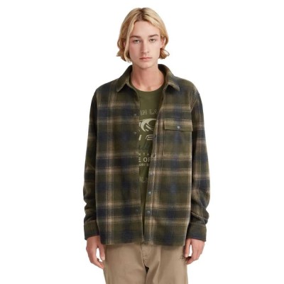 риза,с,дълъг,ръкав,мъжки,ризи,o´neill,superfleece,long,sleeve,shirt,green