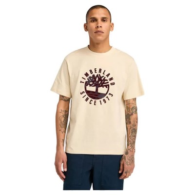 тениска,мъжки,тениски,timberland,holiday,front,graphic,short,sleeve,t,shirt,beige