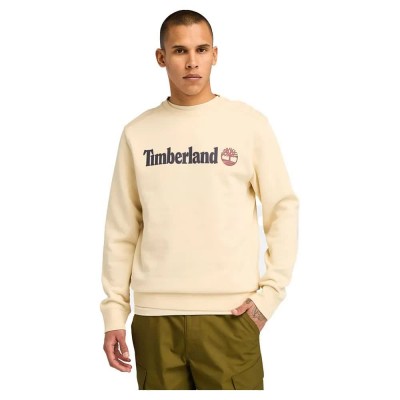 блуза,мъжки,пуловери,timberland,kennebec,river,linear,logo,sweatshirt,angora,(beige)