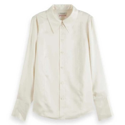риза,с,дълъг,ръкав,дамски,блузи,дамски,ризи,scotch,&,soda,177651,long,sleeve,shirt,off,white,(beige)