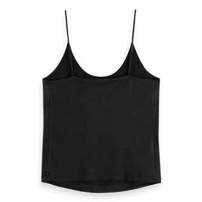 тениска,мъжки,тениски,дамски,тениски,scotch,&,soda,179220,sleeveless,t,shirt,black,(black)