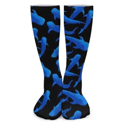 чорапи,дамски,чорапи,scuba,gifts,uztq2k,16,socks,blue,black,(black,blue)