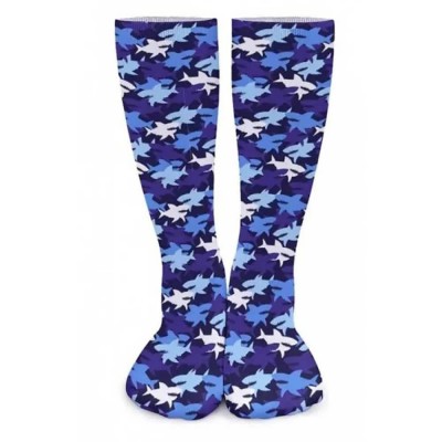 чорапи,дамски,чорапи,scuba,gifts,uztq2k,3,socks,multicolor,(navy,blue,clear,blue,black)
