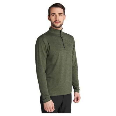 мъжки,пуловери,calvin,klein,golf,newportt,half,zip,fleece,green,(olivegreen,marl)