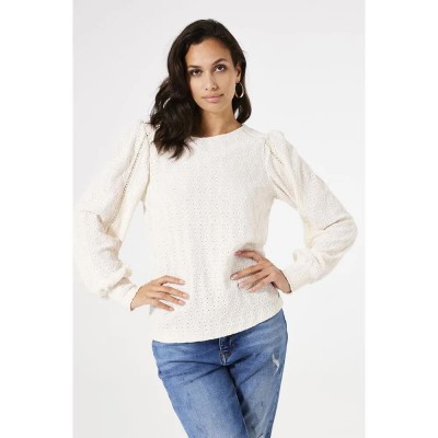 тениска,дамски,тениски,garcia,t40210,long,sleeve,t,shirt,white,(off,white)