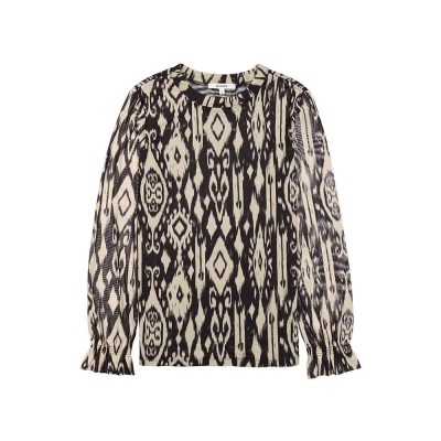 тениска,дамски,тениски,garcia,t40211,long,sleeve,t,shirt,black,(beige,black)