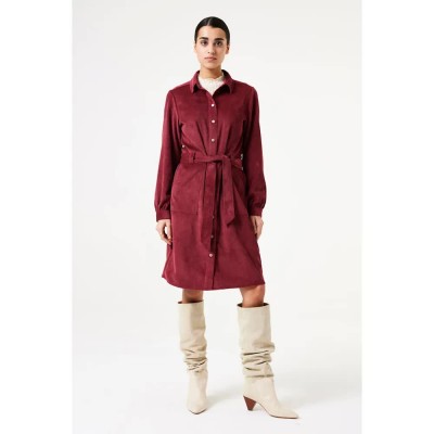 рокля,дамски,поли,и,рокли,garcia,v40284,long,sleeve,dress,cabernet,(red)