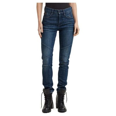 дънки,дамски,панталони,g,star,ace,2.0,biker,slim,straight,jeans,blue
