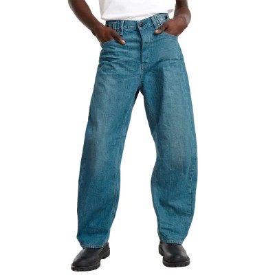 дънки,мъжки,панталони,g,star,bend,3d,loose,jeans,faded,green,glacier,(blue)