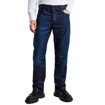 дънки,мъжки,панталони,g,star,dakota,regular,straight,jeans,worn,in,frisian,night,(blue)