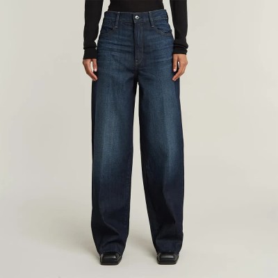 дънки,дамски,панталони,g,star,deck,1.0,ultra,high,wide,leg,jeans,blue