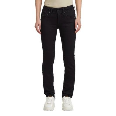 дънки,дамски,панталони,g,star,midge,straight,jeans,black