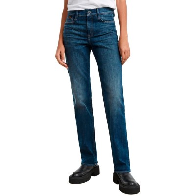 дънки,дамски,панталони,g,star,strace,straight,jeans,worn,in,blizzard,(blue)