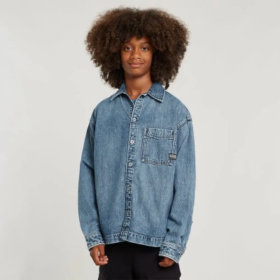 мъжки,якета,дамски,якета,и,палта,g,star,boxy,fit,overshirt,blue,(faded,waterfront)