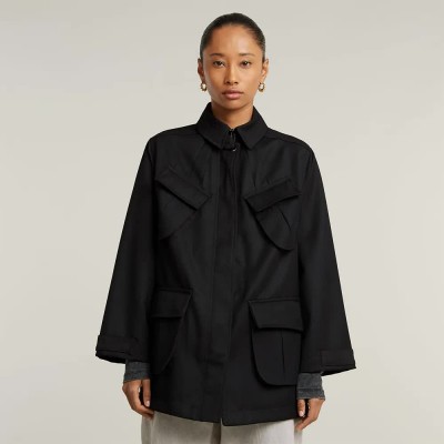 дамски,якета,и,палта,g,star,chisel,a,line,field,overshirt,black