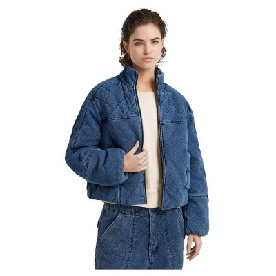 яке,дамски,якета,и,палта,g,star,cocoon,bomber,jacket,blue