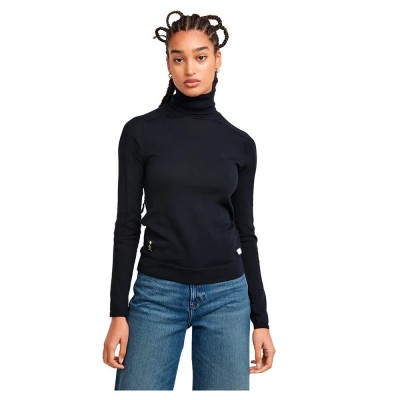 блуза,дамски,пуловери,дамски,плетени,дрехи,g,star,d25510,d847,high,neck,sweater,black,(osaka,blue)