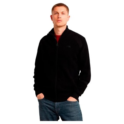 блуза,мъжки,пуловери,g,star,detailed,full,zip,sweater,dark,black,(black)