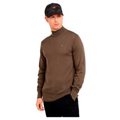 блуза,мъжки,пуловери,g,star,premium,core,sweater,turf,(brown)