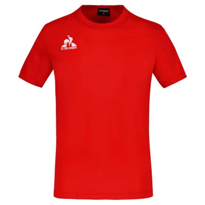 тениска,детски,тениски,le,coq,sportif,2421683,presentation,n°1,short,sleeve,t,shirt,red,(pur,rouge)