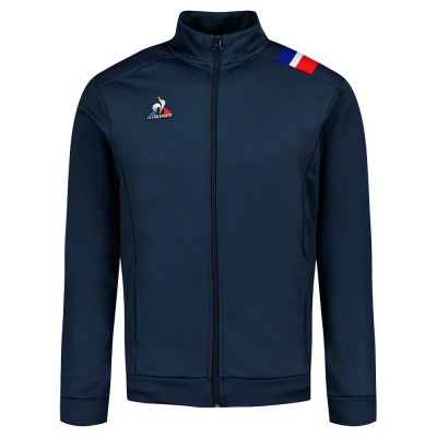 блуза,мъжки,пуловери,le,coq,sportif,2421730,presentation,tri,n°2,full,zip,sweatshirt,blue