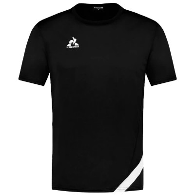 тениска,мъжки,тениски,le,coq,sportif,2421734,training,tri,n°2,short,sleeve,t,shirt,black