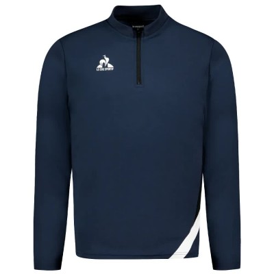 блуза,мъжки,пуловери,le,coq,sportif,2421749,training,tri,n°2,half,zip,sweatshirt,blue