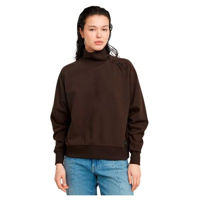 блуза,дамски,пуловери,дамски,плетени,дрехи,g,star,asymmetric,sweater,brown