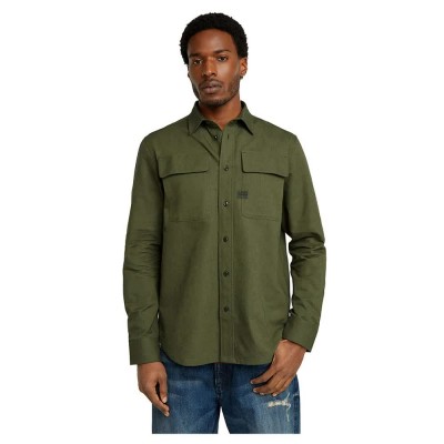 риза,с,дълъг,ръкав,мъжки,ризи,g,star,cpo,regular,fit,long,sleeve,shirt,asfalt,dark,moss,oxford,(green)