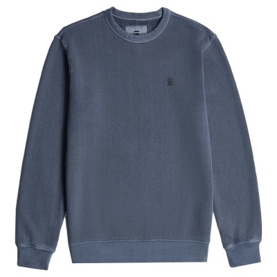 блуза,мъжки,пуловери,g,star,overdyed,r,sweatshirt,blue,(dark,sea,blue,gd)