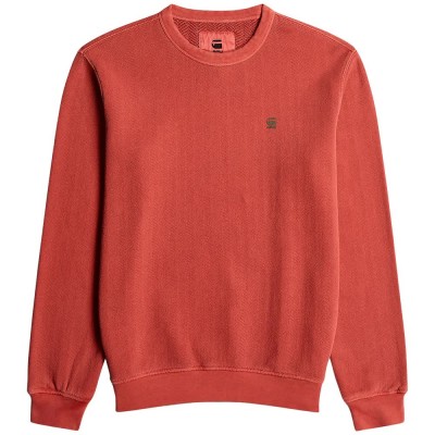 блуза,мъжки,пуловери,g,star,overdyed,r,sweatshirt,red,(rusty,red,gd)
