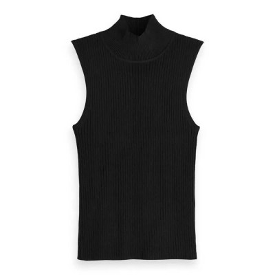 тениска,дамски,тениски,scotch,&,soda,177693,sleeveless,t,shirt,black