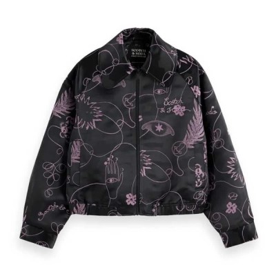 яке,дамски,якета,и,палта,scotch,&,soda,178076,bomber,jacket,black