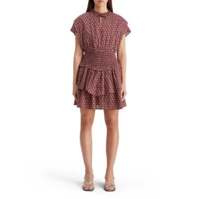 рокля,дамски,поли,и,рокли,scotch,&,soda,178560,short,sleeve,short,dress,red