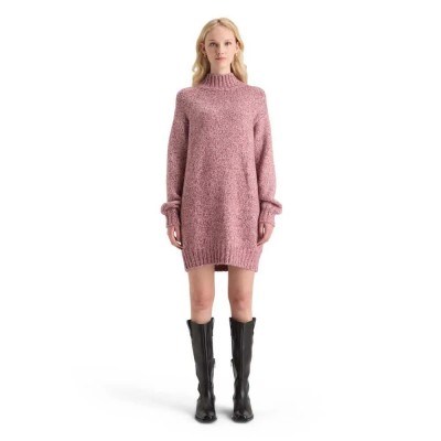 рокля,дамски,поли,и,рокли,scotch,&,soda,178921,long,sleeve,dress,pink