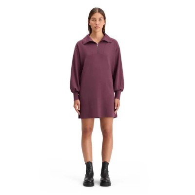 рокля,дамски,поли,и,рокли,scotch,&,soda,180393,long,sleeve,short,dress,purple