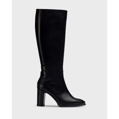 обувки,дамски,боти,дамски,високи,обувки,за,ходене,wonders,garda,boots,black